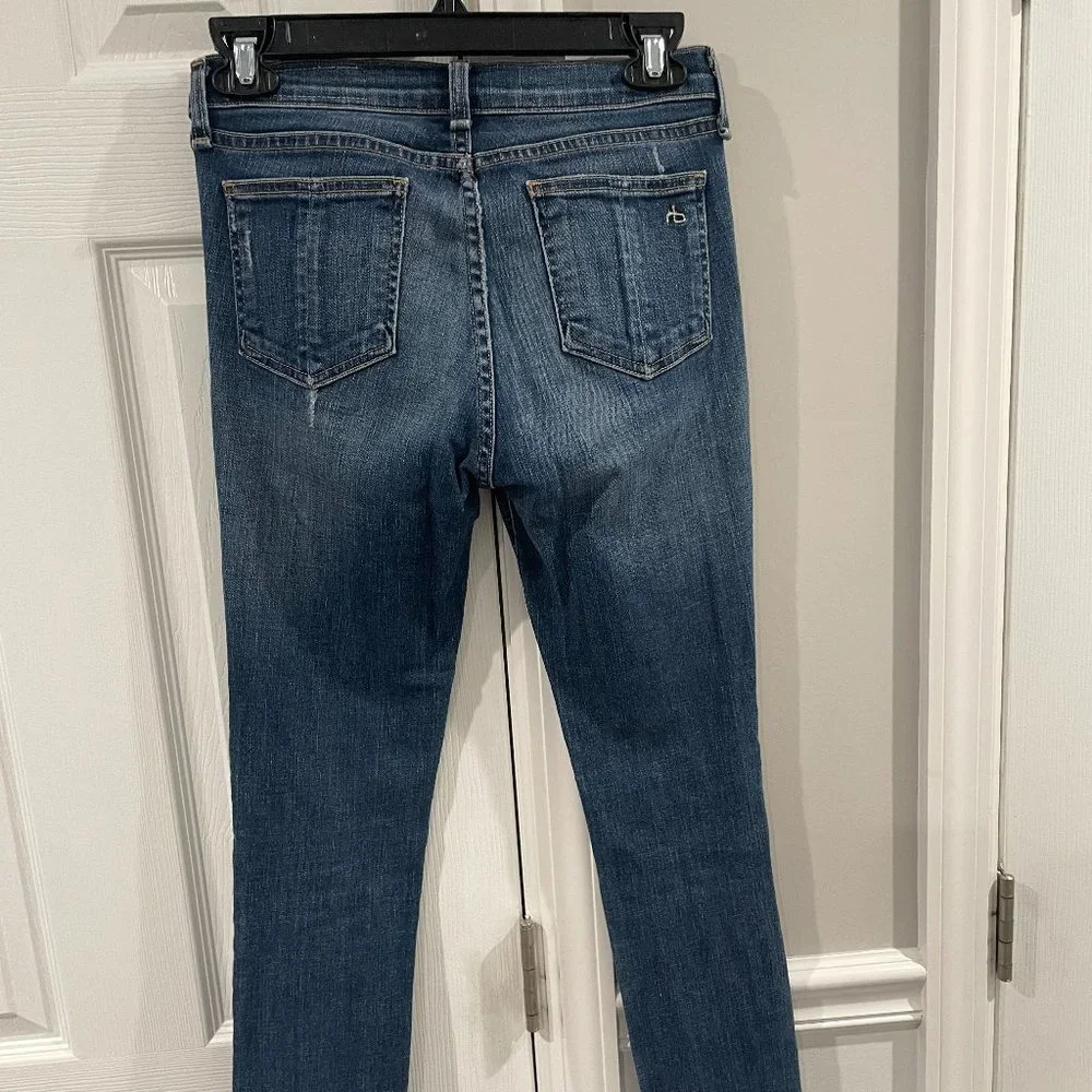 Rag & Bone - The Ripped Skinny Jeans - Destroyed Preston - Size 27 - RGJEA40262 - Picture 2 of 6